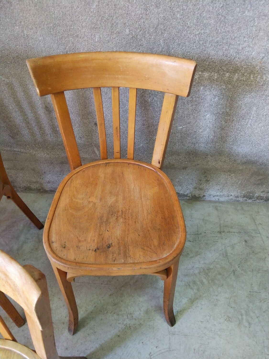 6 Bauman bistro chairs