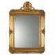 Antique mirror in carved fir, France, mid-19th century.