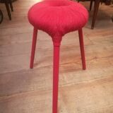 Eskilstuna stool for Ikea in wool and metal