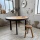 Herbier Capron ceramic dining table