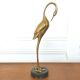 Brass heron