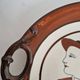 Plate HB Quimper Breton Couple
