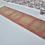 Oushak Vintage Handmade Runner Rug  sku 2131
