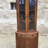 Glassed and curved corner mid-20th century