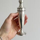 Small vintage metal soliflore vase