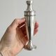 Small vintage metal soliflore vase