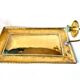 Large ScandiSca Vintage Brass Wall Candle holder  Sconce  height 34 cm