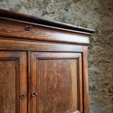 Antique French oak sideboard – 19th century