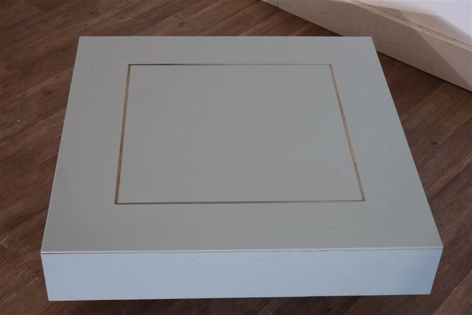 Table basse laquée de ligne roset 1970