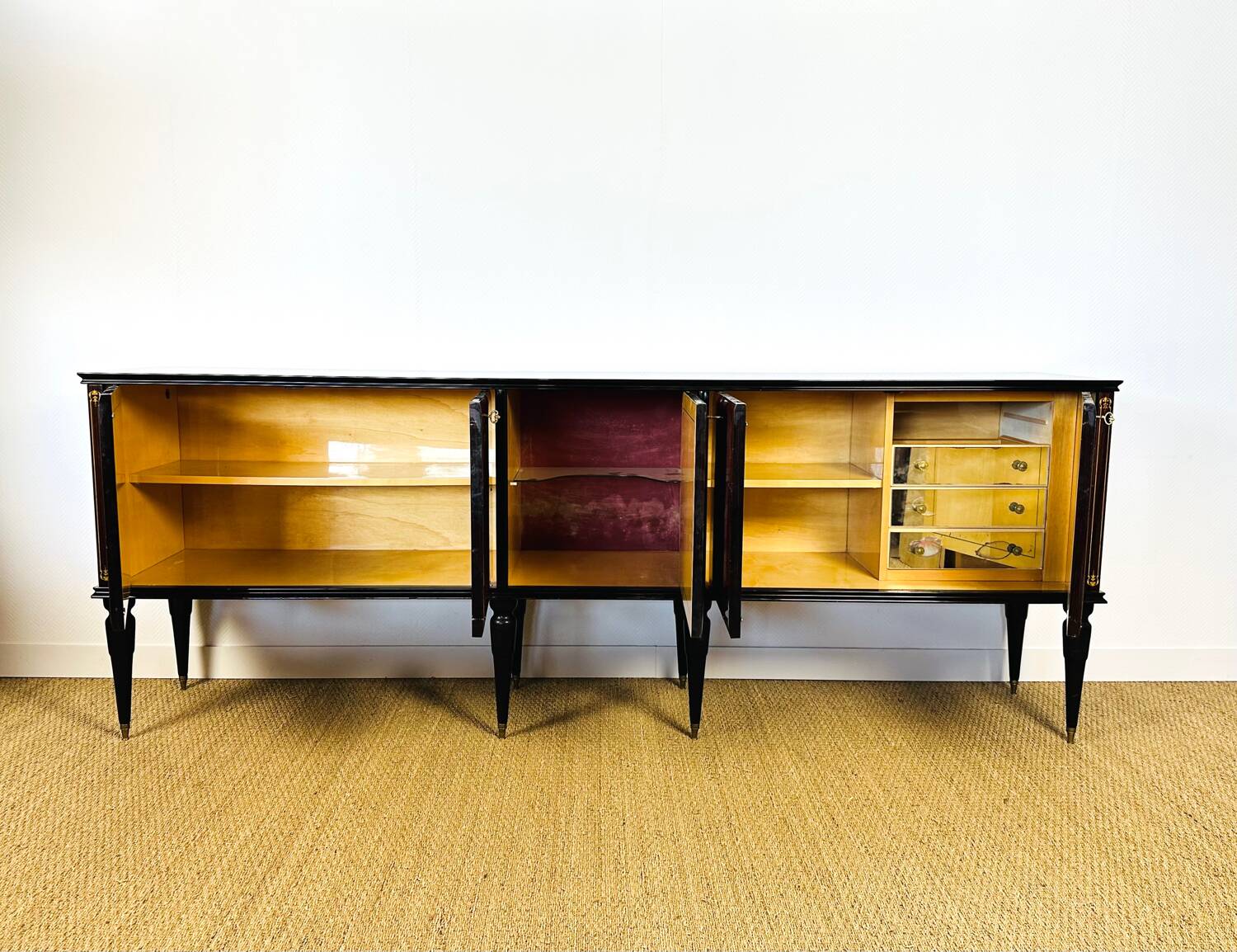 Art Deco mahogany sideboard from 1940