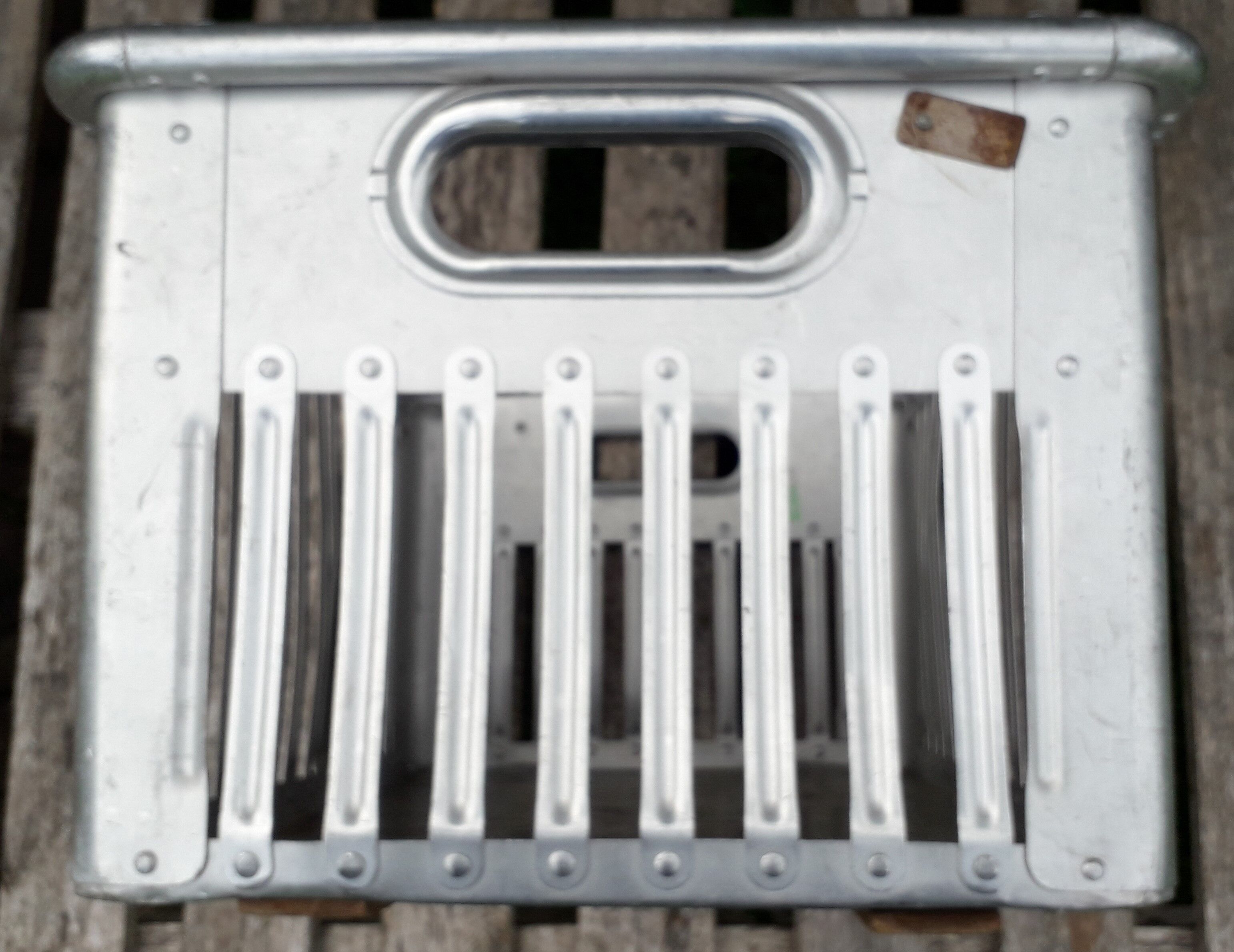 Aluminium industrial basket