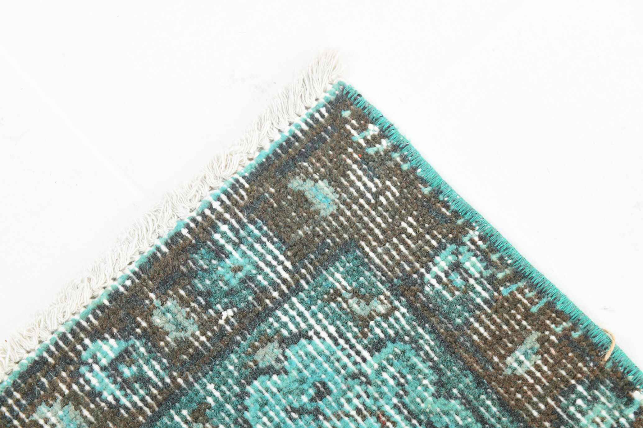 5x7 Handknotted Wool Floral Vintage Tapis Rugs 227x145Cm