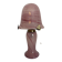 Vintage pink glass table lamp – Mushroom shade and base in