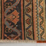 Salmon & Cream Turkish Vintage Runner Rug, 70x262Cm