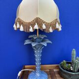 Ceramic palm tree lamp - 70s