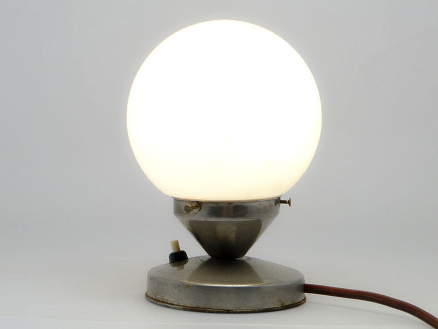 Art Deco bedside lamp from Polam, Poland, 1960s