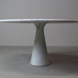 Angelo Mangiarotti ‘M1’ Dining Table in Solid Carrara Marble