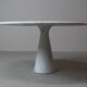 Angelo Mangiarotti ‘M1’ Dining Table in Solid Carrara Marble