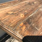 Old bistro table 6 people