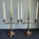Pair of vintage candlesticks