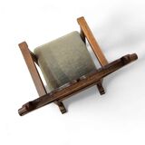 Oak arm chair 1930s  Height 110 Depth 70 Width 75 Seat height 46 cm