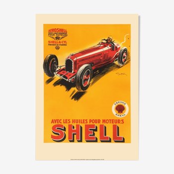 Affiche Vintage - Shell