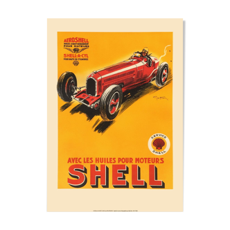 Affiche Vintage - Shell