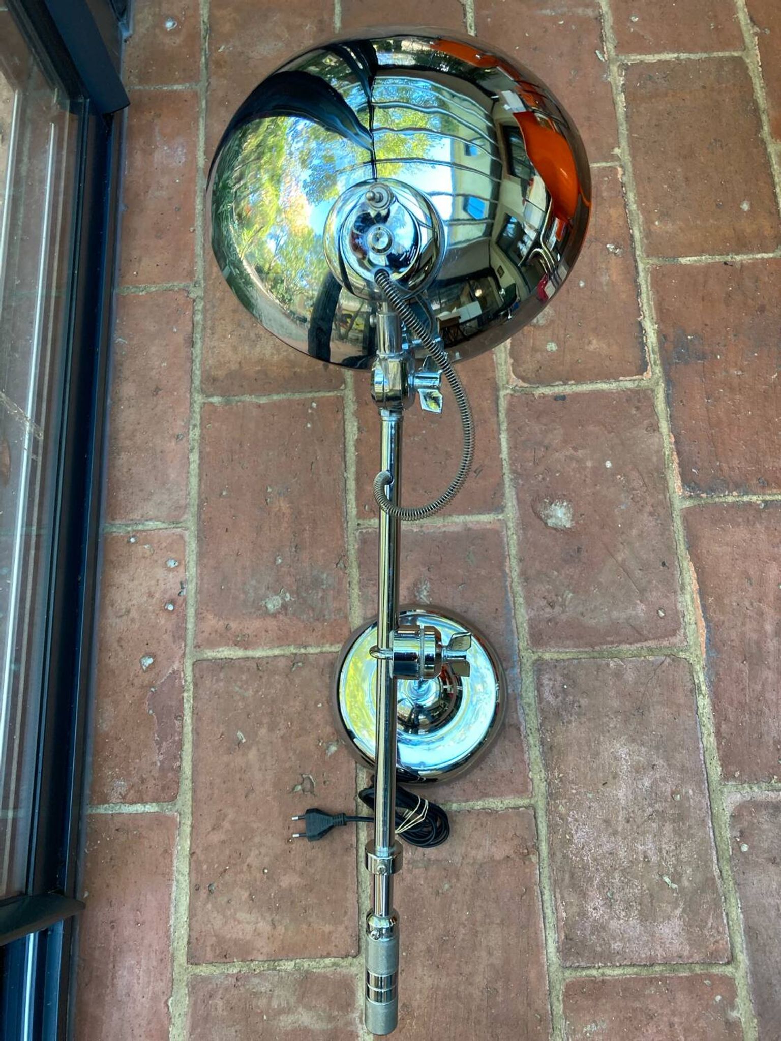 Lampe d’intérieur articulée chromée vintage 90’S