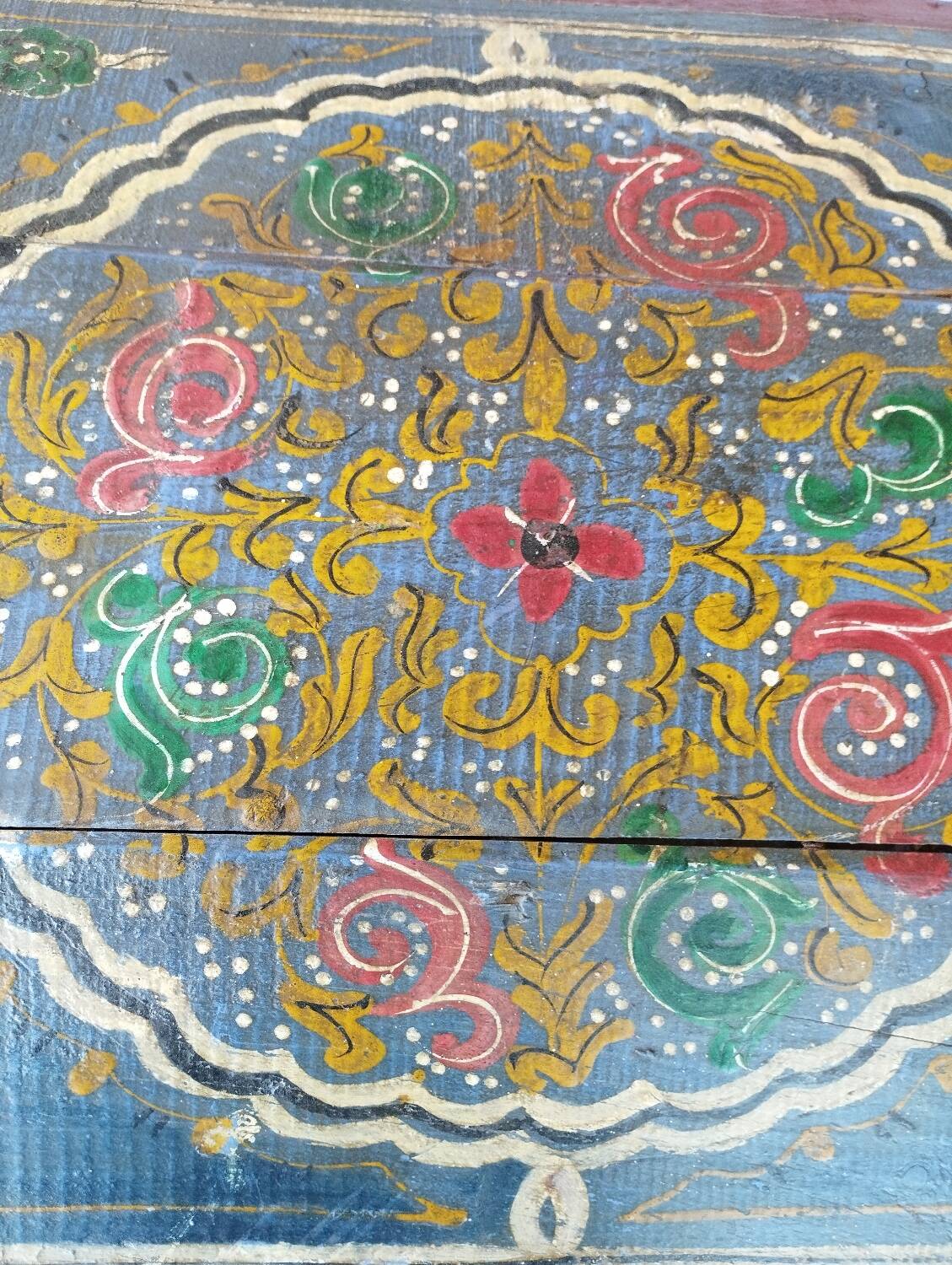 Ancient Berber wedding chest