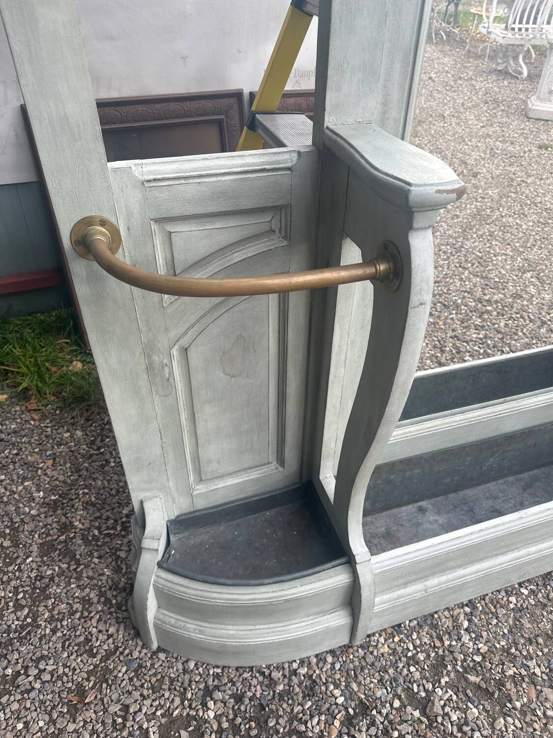 Art Nouveau freestanding coat rack