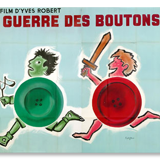 Rare original poster war of the 240 x 160 cm buttons mounted design savignac lithography linen linen backen