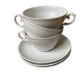 3 Seltmann Weiden Bavaria Porcelain Cups and Saucers
