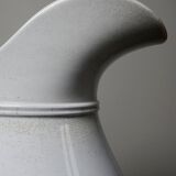 Pichet broc de toilette en faïence blanche ancienne Pexonne France