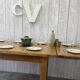 Table de ferme 180/280x80cm