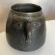 Pot cover vase face 1900 patina of origin
