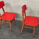 Pair of chairs TON (Thonet) red