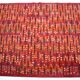 Rare big beautiful abstract design wool hand-made carpet / rug, 1950s