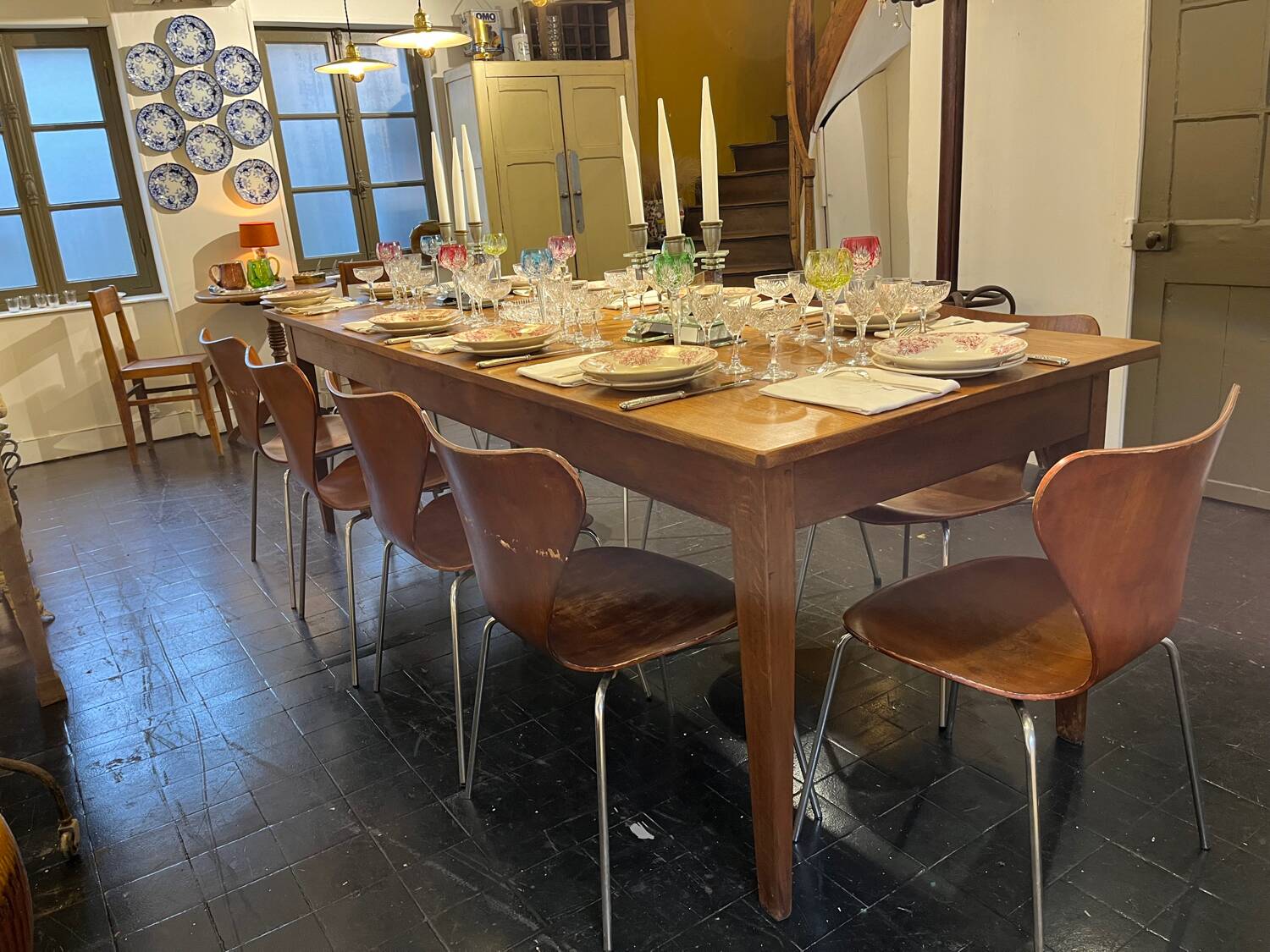 Large farm table