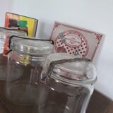 Glass jars
