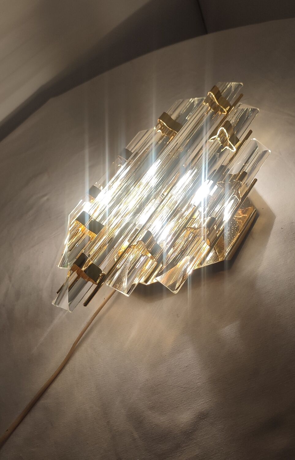 Apply glass "Venini". Italy, 1970s.