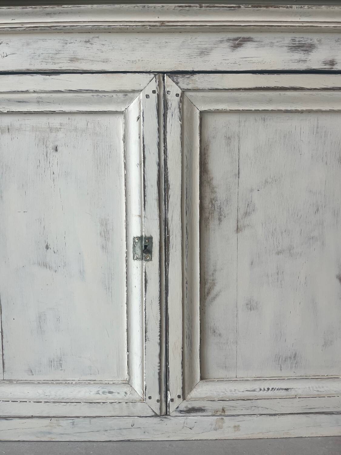 Old weathered sideboard