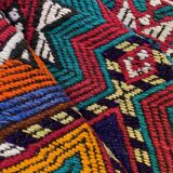 Small Vintage Turkish Kilim Rug 130x71 cm Wool Kelim