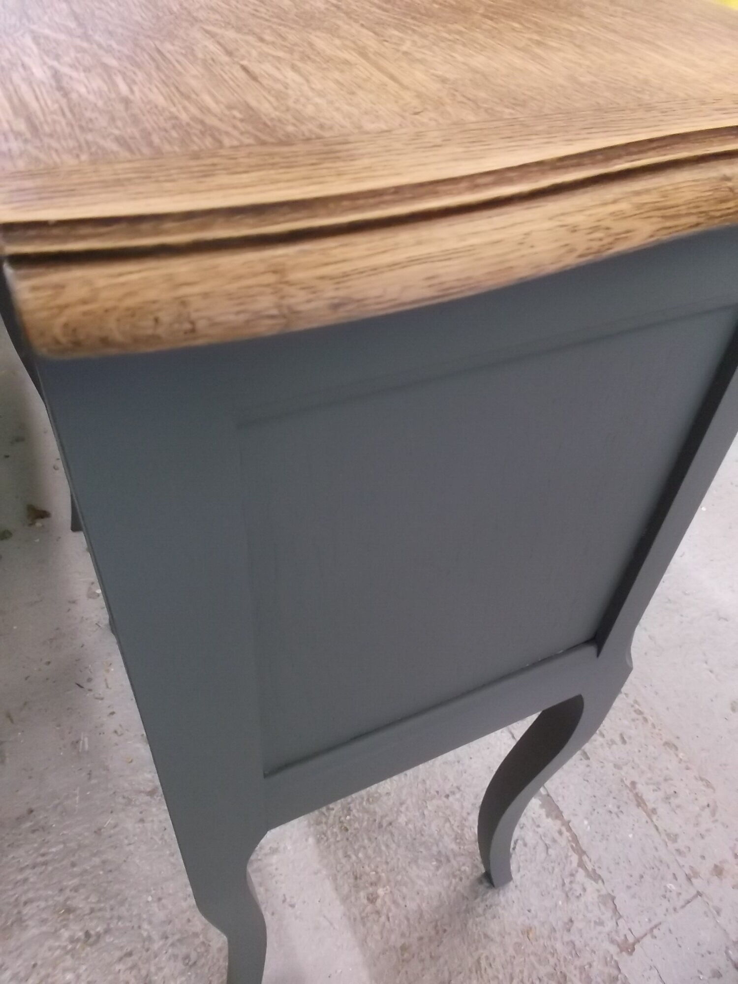 Pair of old bedside table