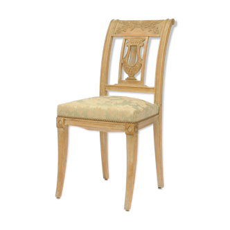 Lyre-backed chair