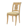 Lyre-backed chair