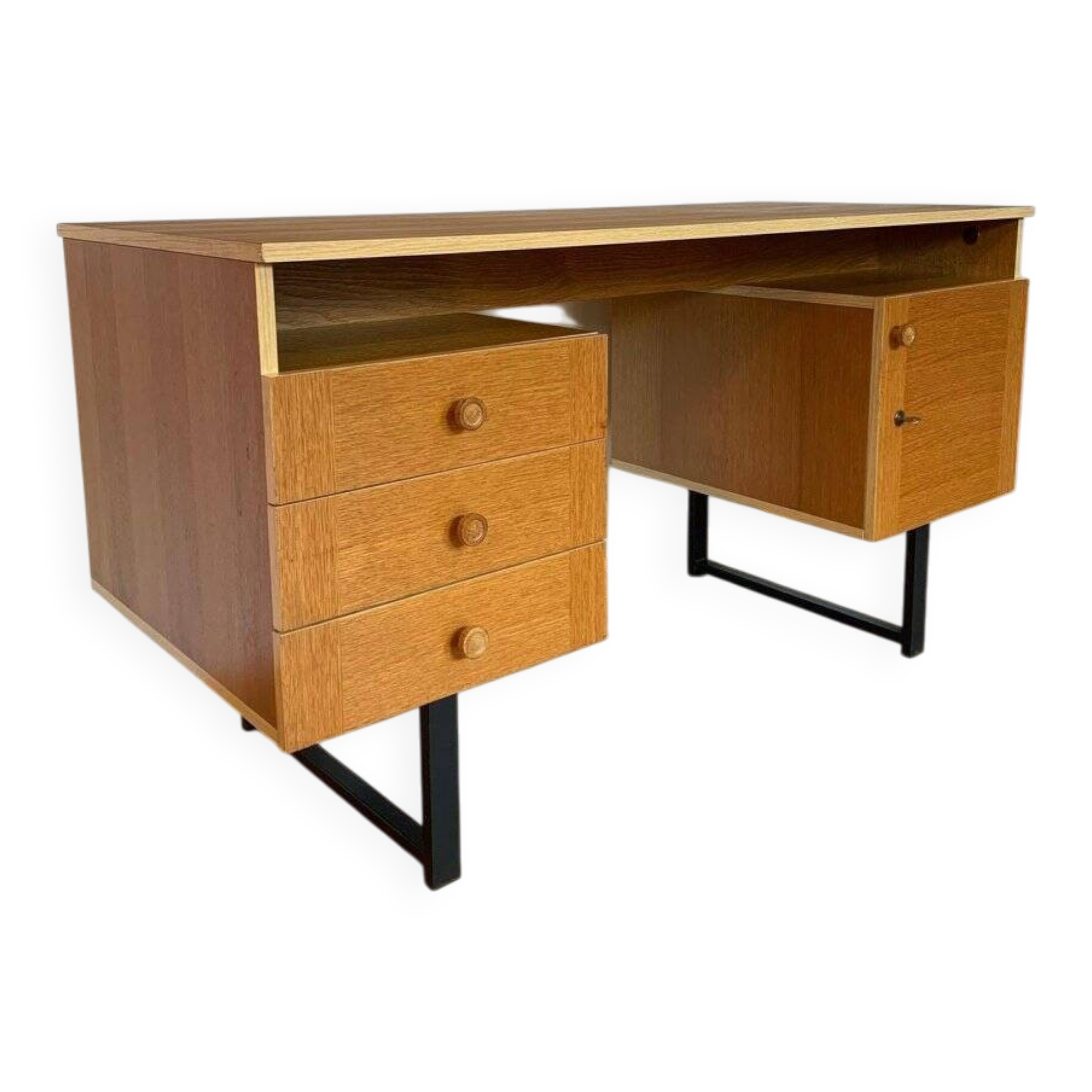 Swedish double-sided desk from Royal Board, 1970s