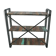 Industrial shelf in iron and wood
