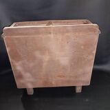 Small vintage piece of furniture in oak and oak veneer, completely stripped