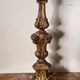 Antique gilded wooden candlestick Louis XIV - XVIII century