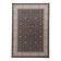 Black floral AKKA oriental rug - Wool